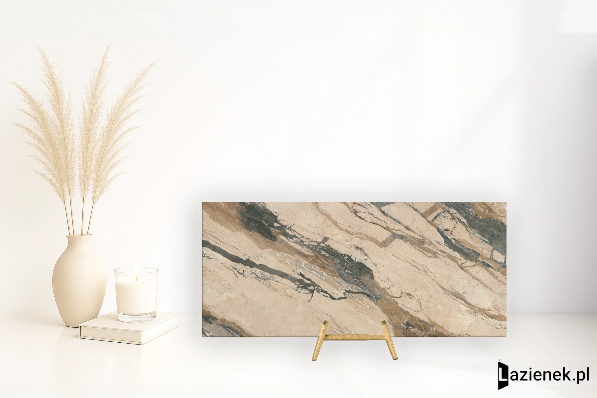 Graniti Fiandre Lexicon Maximum Breccia Phoenix naturalna 120x270 cm gr. 6 mm - płytka rektyfikowana / MLS33762712